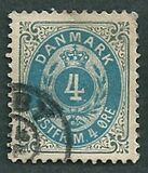 [Royal Emblem - New Drawing - Value in "ØRE" - Different Watermark, type G26]