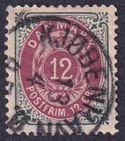 [Royal Emblem - New Drawing - Value in "ØRE" - Different Perforation, tyyppi G20]