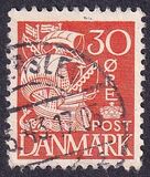 [Caravel - 1 Line of Fields Left of "D" in "DENMARK", type AT18]