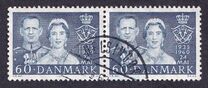 [The 25th Anniversary of the Marriage of King Frederik IX and Queen Ingrid, 类型 EA1]