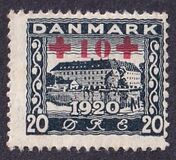 [Reunion with Northern Schleswig Stamps of 1920-1921 with Red Cross  Surcharge, type AC1]