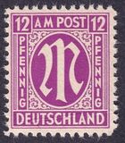 [American Print - Different Perforation, type A26]