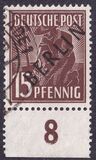 [BERLIN in Black Overprint on "Allied Occupation Zone" Stamps, type A5]