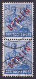 [BERLIN in Red Overprint on "Allied Occupation Zone" Stamps, type B9]
