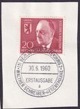 [In Memorial of Walther Schreiber(1884-1958) - Mayor of Berlin 1953-1954, Tüüp DF]