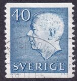 [King Gustaf VI Adolf & Three Crowns - New Colors, 类型 FA24]