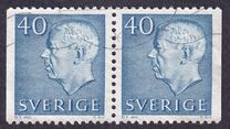 [King Gustaf VI Adolf & Three Crowns - New Colors, 类型 FA24]