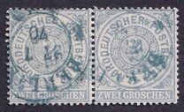 [No. 1-6 Perforated, type A11]