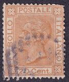 [king Victor Emmanuel II - New Colours, type O1]