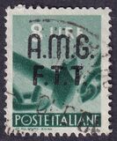 [Democracy - Italy Postage Stamps of 1945 Overprinted "A.M.G.F.T.T.", тып A8]