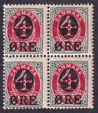 [No. 25B, 25A & 39 Surcharged, type J]