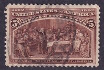 [Columbian Exposition Issue, Вид BK]