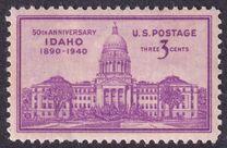 [The 50th Anniversary of Idaho Statehood, type NM]