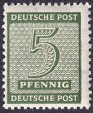 [Value Stamps - New Perforation, प्रकार A14]