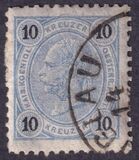 [Emperor Franz Josef I, 1830-1916 - Granite Paper. Numerals in Black, type N4]