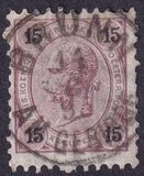 [Emperor Franz Josef I, 1830-1916 - Granite Paper. Numerals in Black, type N6]