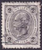 [Emperor Franz Josef I, 1830-1916 - Value in "Heller" Without Varnish Bars, Numerals in Black, type N18]