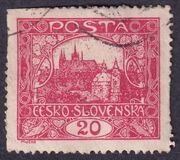 [Definitives - No Plant Above "ČESKO-SLOVENSKÁ", 類型 I34]