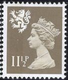 [Queen Elizabeth II - New Values, type D18]