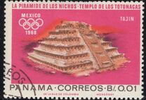 [Olympic Games - Mexico City 1968, Mexico - Ancient Mexican Places of Worship, Вид UC]
