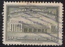 [Airmail - Inauguration of President Juan Manuel Galvez - Inscribed "CONMEMORATIVA DE LA SUCESION PRESIDENCIAL", Typ DX]