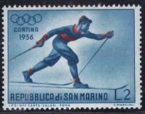 [Winter Olympic Games - Cortina d` Amprezzo 1956, Italy, タイプ HU]