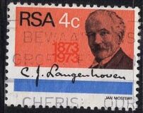 [The 100th Anniversary of the Birth of C. J. Langenhoven, Tipo MJ]
