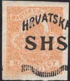[Hungary Newspaper Stamp Overprinted, type M]