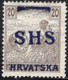 [Hungary Postage Stamps Overprinted - Colored Numerals, тып R6]