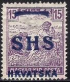 [Hungary Postage Stamps Overprinted, Tüüp P1]