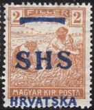 [Hungary Postage Stamps Overprinted - Colored Numerals, тып R]