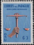[Universal Declaration of Human Rights by UN - Inscribed "DERECHOS HUMANOS", 유형 OP]