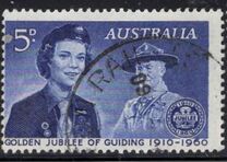 [Golden Jubilee of Guiding, 1910-1960, type FW]