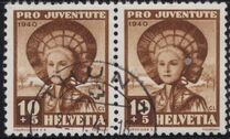 [Pro Juventute - Gottfried Keller - Costumes, प्रकार NZ]