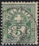 [Helvetia - Cross & Shield - Fiber Paper, тип L3]
