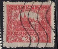 [Definitives - No Plant Above "ČESKO-SLOVENSKÁ", type I40]