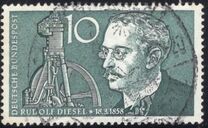 [The 100th Anniversary of the Birth of Rudolf Diesel, 1858-1913, Tipo DT]