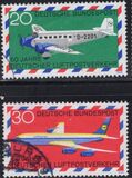 [The 50th Anniversary of the German Airmail, τύπος OD]