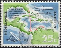 [The 35th Anniversary of the First Regular Curacao Airmail service, type CR]
