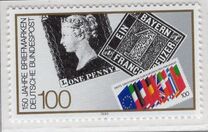 [The 150th Anniversary of the First Stamp, סוג AVA]