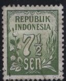 [Numeral Stamps, Tipi O4]