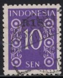 [Numeral Stamps - No. 17-23 Overprinted "RIS", type D23]