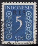 [Numeral Stamps - No. 17-23 Overprinted "RIS", type D22]