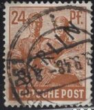 [BERLIN in Black Overprint on "Allied Occupation Zone" Stamps, type A8]