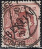 [BERLIN in Black Overprint on "Allied Occupation Zone" Stamps, type A13]