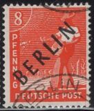 [BERLIN in Black Overprint on "Allied Occupation Zone" Stamps, type A2]