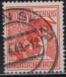 [BERLIN in Red Overprint on "Allied Occupation Zone" Stamps, type B7]