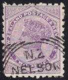 [Queen Victoria - Inscription "NEW ZEALAND - POSTAGE & REVENUE", 类型 L3]