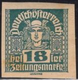 [Newspaper Stamps - Thin White Paper, tegund XBN9]