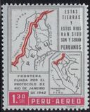 [Airmail - The 20th Anniversary of Ecuador-Peru Border Agreement, type MW]